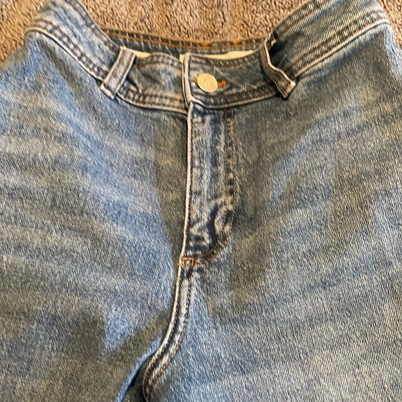 Mango High Waist Culotte Jeans - Picture 7 of 13